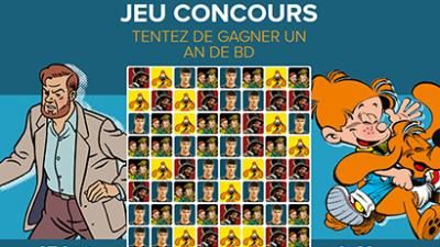 Jouez avec nos héros pour tenter de gagner un an de BD !