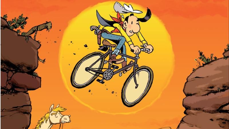 Lucky Luke se recycle (COUVERTURE)