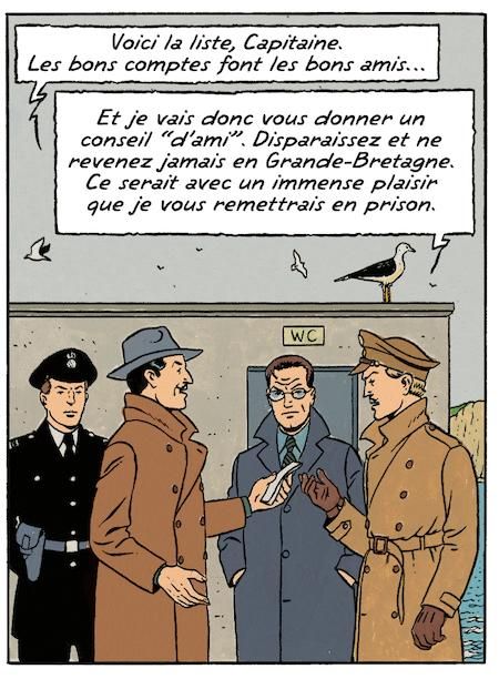 Extrait de Signé Olrik par Yves Sente et André Juillard