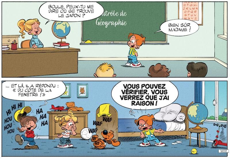 Extrait de Boule et Bill - Tome 45 de Christophe Cazenove et Jean Bastide