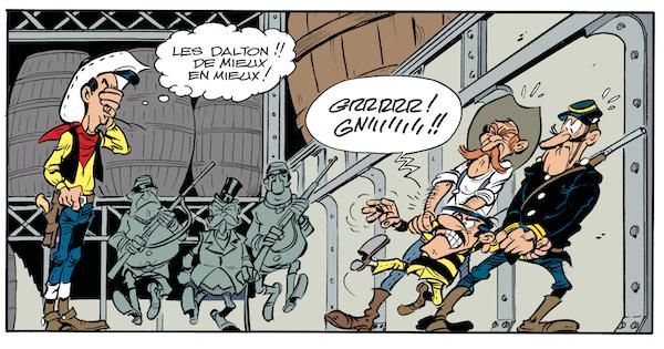 Extrait d'un Cow-boy sous pression de Jul et Achdé