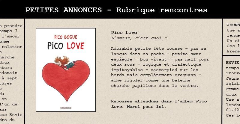 Conseil Amour - Pico Love