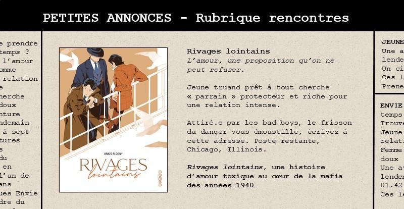 Conseil Amour - Rivages lointains