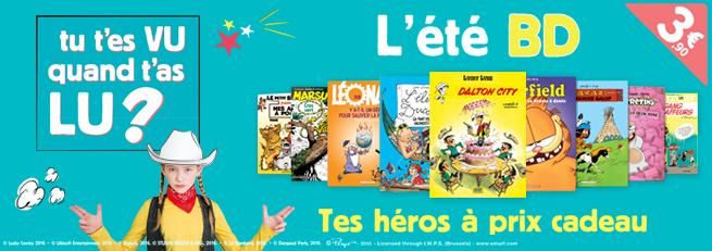 Opé L'Été BD : des héros à prix cadeaux !